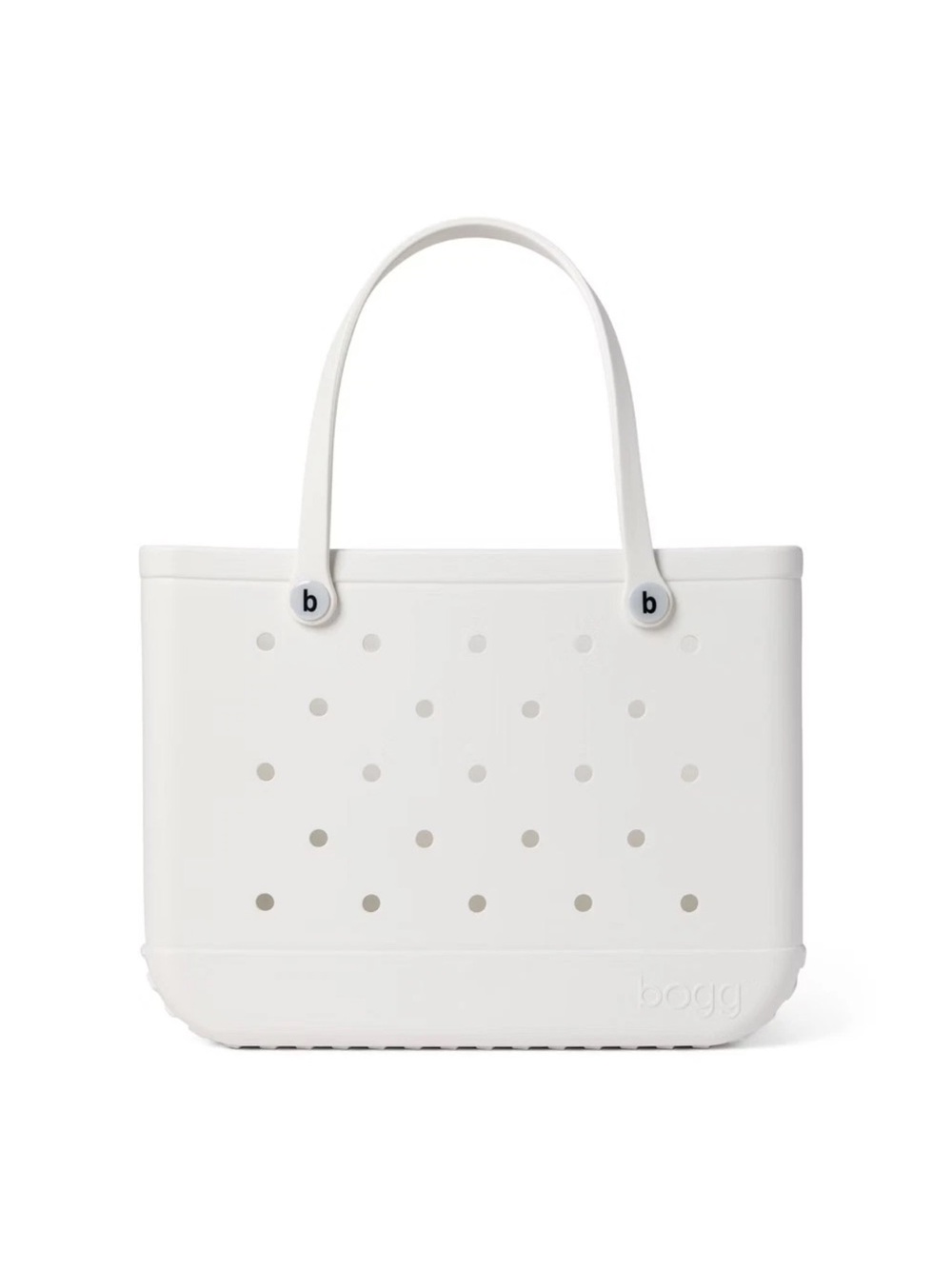 Bogg Bag Original Tote Bag XL For Shore White: Vinyl Shell, Removable Pouch NEW